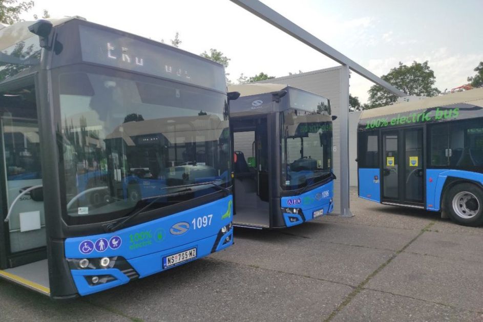 ЈГСП од данас богатији за 10 електричних аутобуса (ФОТО/ВИДЕО)
