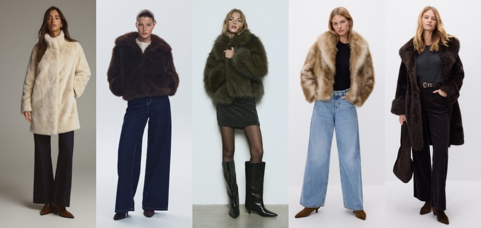 10 Reserved kaputa od umjetnog krzna koji se nose cijelu zimu