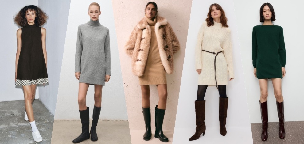 10 chic pletenih mini haljina koje nosimo i zimi