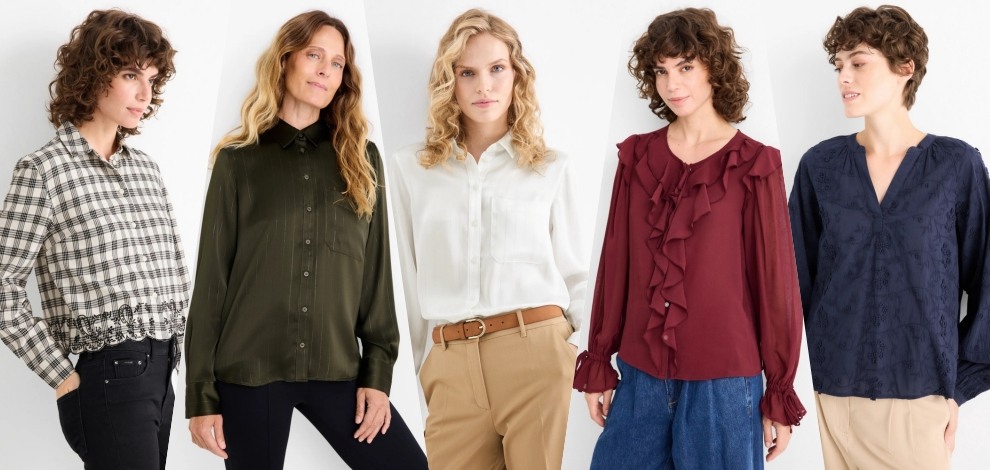 10 modernih bluza iz C&A koje nosimo ove jeseni
