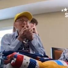 104-godišnji veteran postao zvezda interneta: Pozvao Trampa na rođendansku žurku, njegov odgovor sve iznenadio (VIDEO)