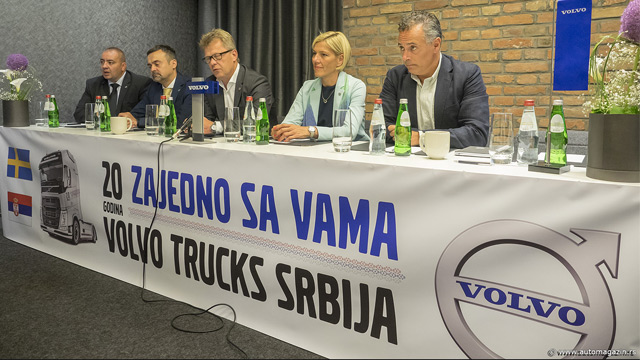 11.06.2018 ::: Volvo Trucks obeležio 20 godina uspešnog rada svoje kompanije u Srbiji