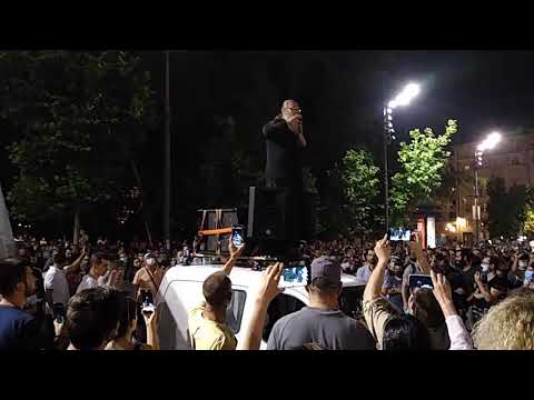Историјски Говор оца Антонија на Протесту Испред Скупштине 11. 07. 2020. (Видео)