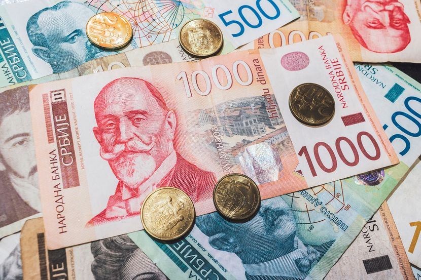 Курс динара према евру износи данас 117,3358