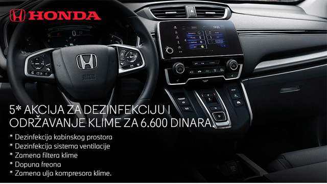 13.04.2020 ::: Servisna akcija u Honda servisu