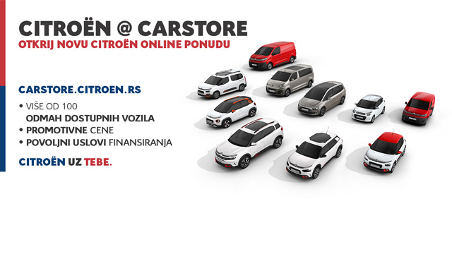 13.07.2020 ::: Citroën Carstore - izaberi online tvoj novi Citroën i odmah uživaj u vožnji!