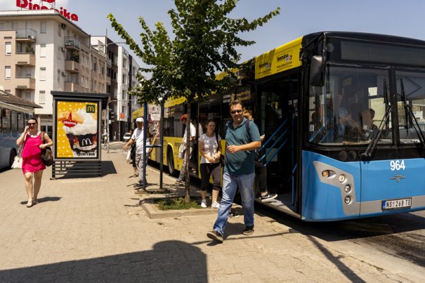 Измена дела трасе Линија 14 од 26. јула