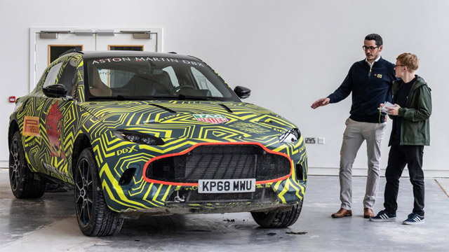15.11.2018 ::: Aston Martin je počeo testiranje svog prvog SUV modela (FOTO+VIDEO)