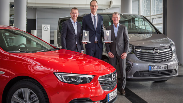 17.01.2018 ::: Connected Car Awards - priznanja za Opel Insigniju i Opel Vivaro Life