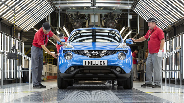 19.07.2018 ::: Nissanova fabrika u Sunderlandu proizvela je milioniti Juke