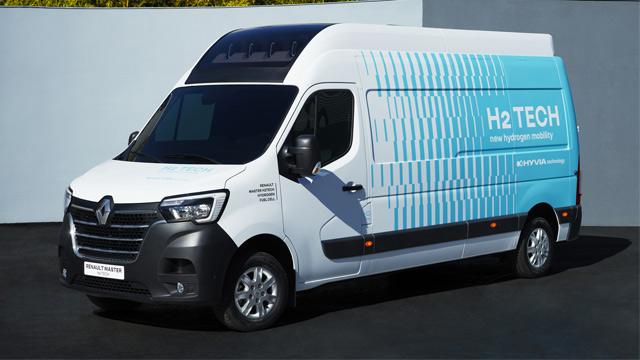 19.10.2021 ::: HYVIA predstavlja prvi prototip Renault Master furgon sa pogonom na vodonik