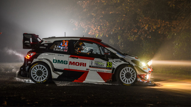 19.11.2021 ::: Rally Monza 2021 - vodi Evans, tesno ispred Ogiera