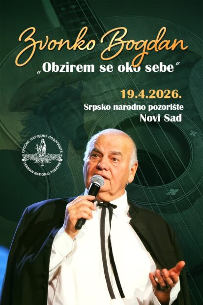 Концерт Звонка Богдана „Обзирем се око себе“ у Српском народном позоришту у недељу 19. априла