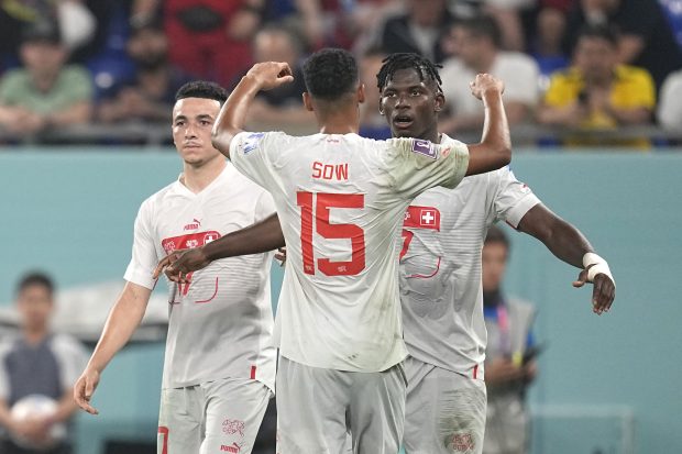 Емболо постигао гол за Швајцарску против Србије, 2:2 у Дохи