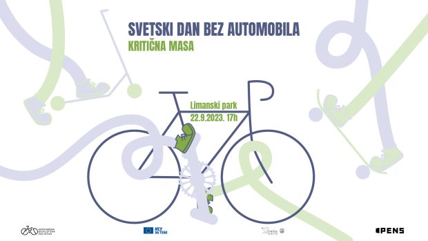 „Критична маса“ – „Дан без аутомобила 2023“ у петак у Новом Саду