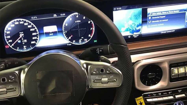 21.11.2017 ::: Novi Mercedes-Benz G - špijuni snimili enterijer (FOTO+VIDEO)