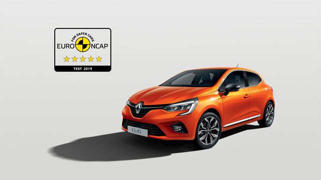 23.05.2019 ::: Novi Renault Clio osvojio 5 zvezdica na EURO NCAP testu