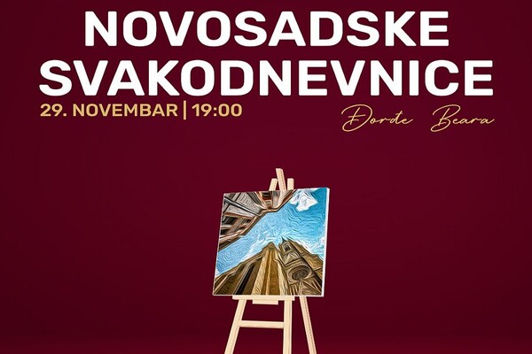 Отварање изложбе „Новосадске свакодневице“ Ђорђа Беаре, 29. новембра у галерији Мацут на Спенсу