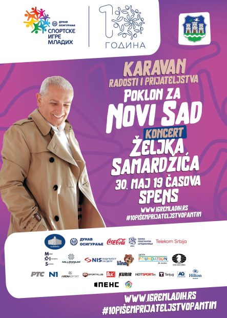 Караван радости и пријатељства стиже у Нови Сад 30. маја