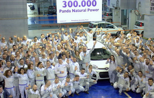 300-hiljadito vozilo Panda Natural Power proizvedeno u fabrici u Pomiljanu