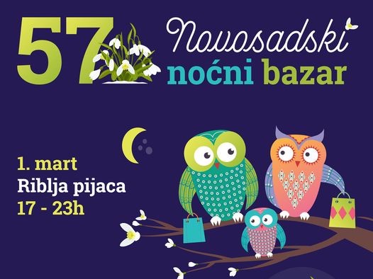 Новосадски ноћни базар, 57. по реду, одржаће се 1. марта на Рибљој пијаци