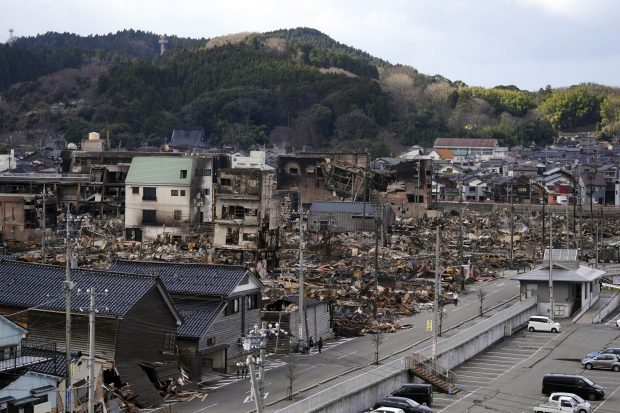 Број погинулих у земљотресу у Јапану повећан на 94, а број несталих на 200