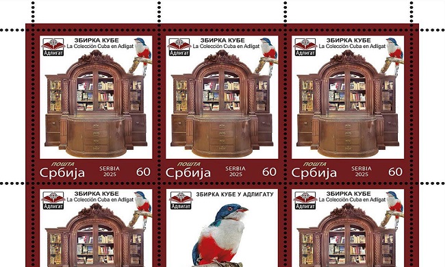 ADLIGAT: Poštanska marka Zbirka Kube predstavljena u Adligatu