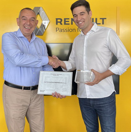AK Kompresor osvojio prestižno priznanje „Dealer of the Year” za 2021. godinu