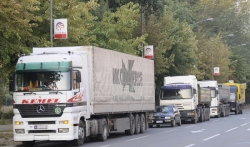 AMSS: Kamioni na Horgošu čekaju na izlazu iz Srbije oko 90 minuta 