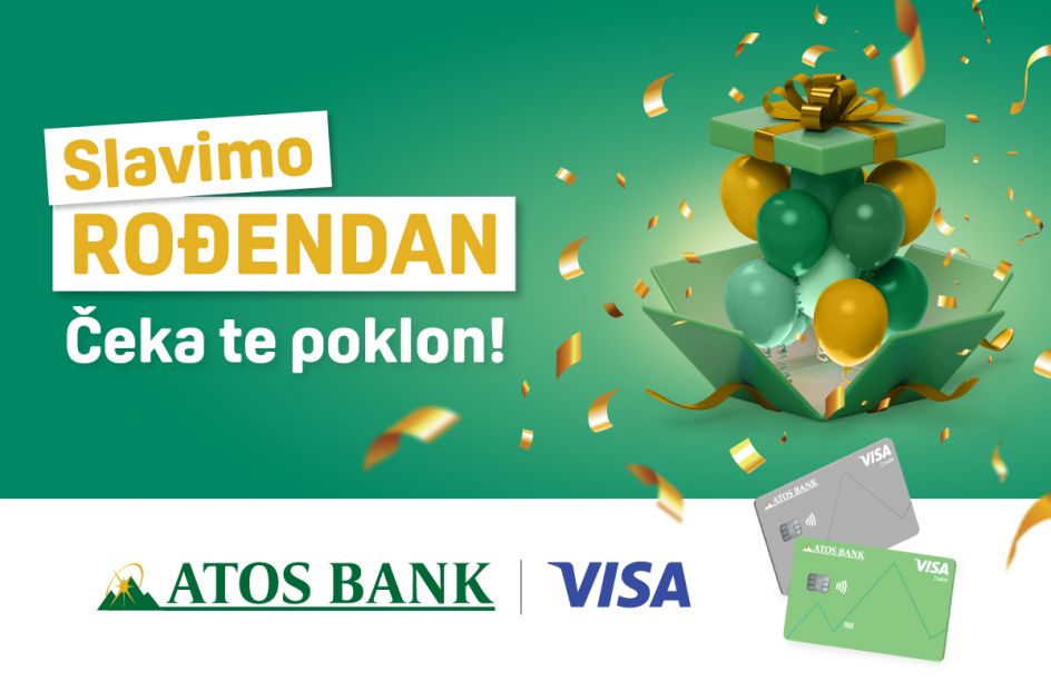 ATOS banka slavi rođendan i nagrađuje klijente