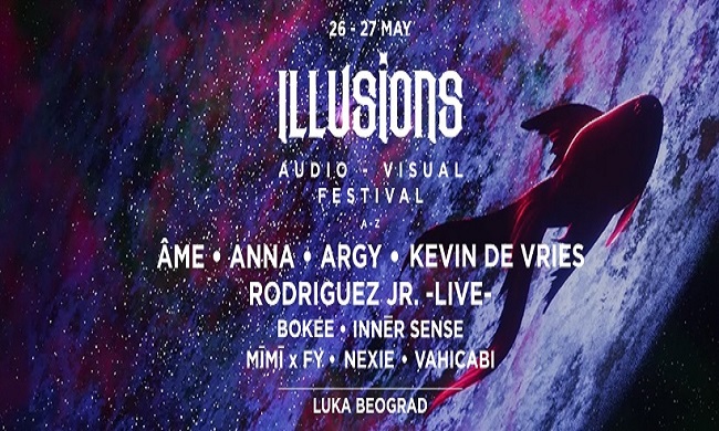 AUDIO-VIZUELNI FESTIVAL: Ilusions 26. i 27. maja u luci Beograd