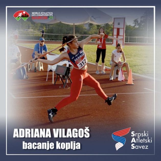 Adriana Vilagoš osvojila zlato na SP – uz državni rekord