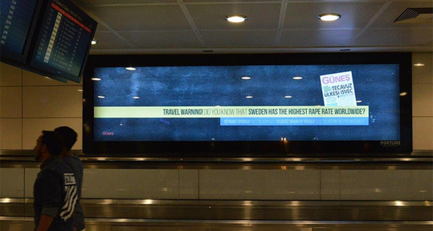 Aerodrom u Istanbulu upozorava na visoku stopu silovanja u Švedskoj