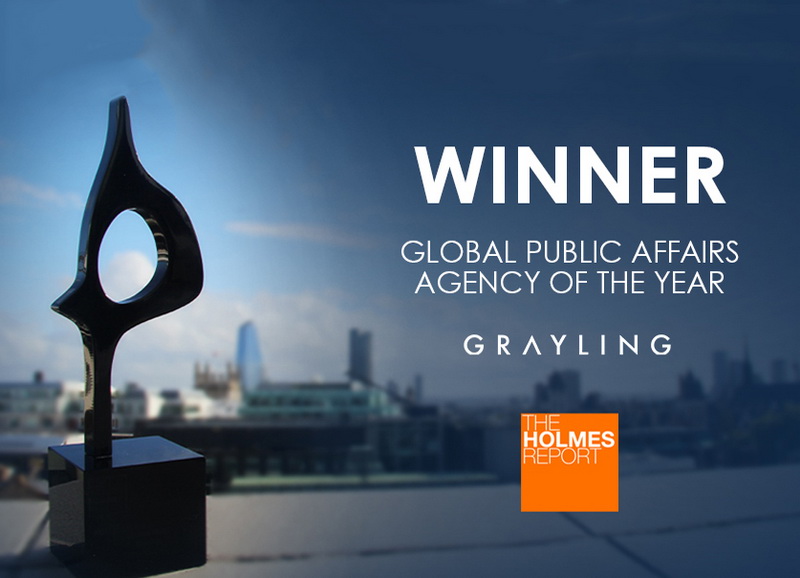 Agencija Grayling osvojila nagradu Global SABRE Awards za Global Public Affairs Agency za 2019. godinu