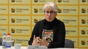Aida Ćorović pozvala predstavnike međunarodnih organizacija: Rehabilitujte Mladića, jer ste saučesnici u onome što vlast u Srbiji radi