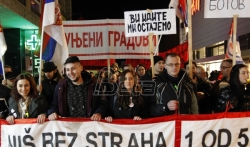Akademik Teodorović na protestu u Nišu: Srbija je zemlja nejednakosti i kriminala