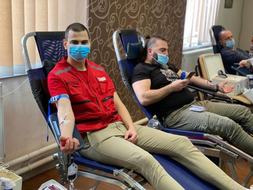 Akcija dobrovoljnog davanja krvi u Novom Sadu