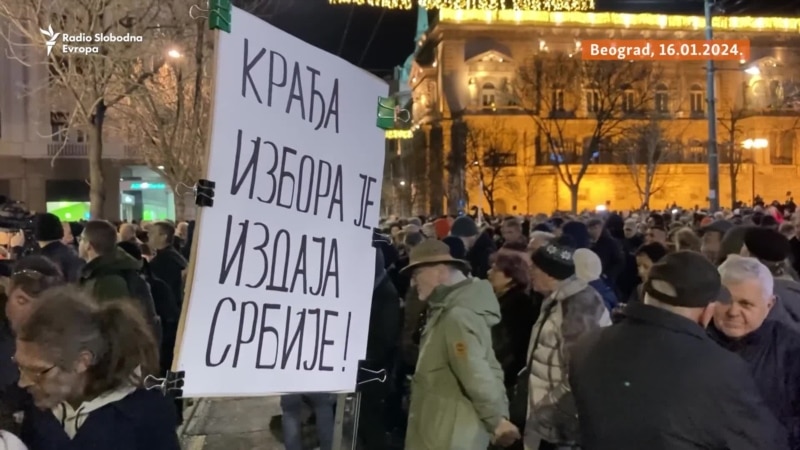 Ako ovu borbu ispustimo, nikada više izbora neće ni biti: Novi protest dela opozicije u Beogradu