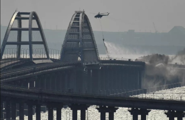 Aksjonov: Obnova Krimskog mosta počeće odmah nakon završetka istražnih radnji