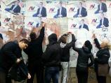 Aktivisti SNS u Nišu uklanjali predizborne plakate sa javnih površina 
