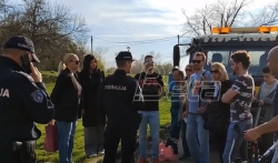 Aktivisti nastavljaju akciju protiv radova na Savskom nasipu u Novom Beogradu (VIDEO)