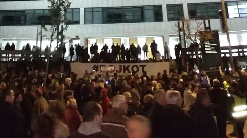 Aleksandar Obradović okupljenima na 1 od 5 miliona: Nema povlačenja