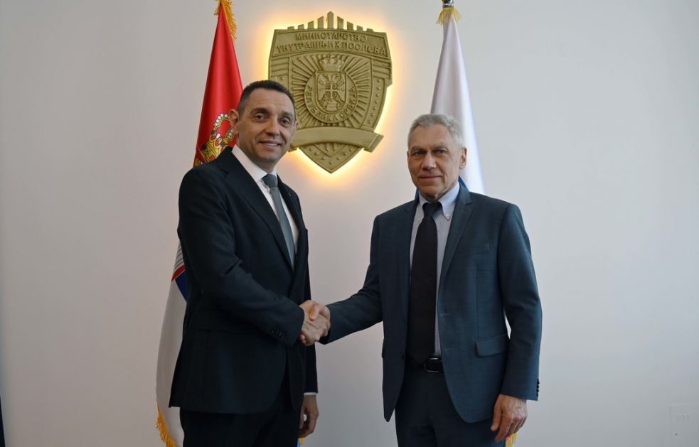 Aleksandar Vulin sastao se sa ambasadorom Ruske Federacije u Beogradu Aleksandrom Bocan-Harčenkom