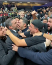 Alimpijević u transu sa navijačima slavio pobedu u derbiju Evrokupa VIDEO