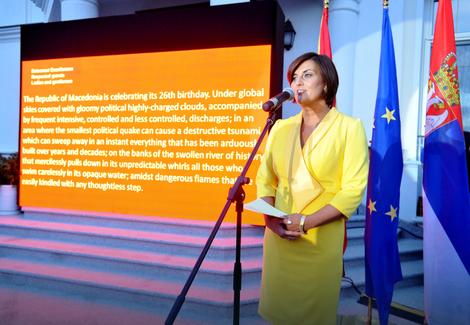 Ambasadorka Makedonije: Dobri odnosi sa susedima trajno opredeljenje