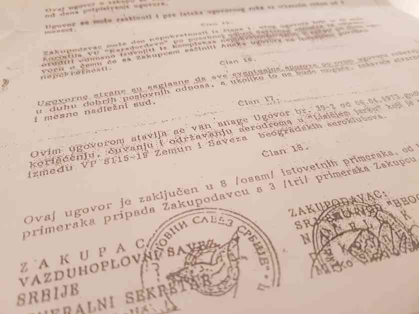 Analiziramo ugovor Vazduhoplovnog saveza i Ministarstva odbrane o zakupu Lisičjeg jarka i obaveštenje o njegovom raskidu