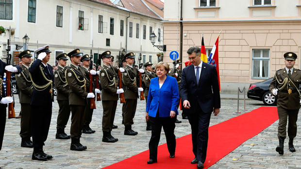 Merkelova u Zagrebu: Načelno podržavamo evropsku perspektivu zapadnog Balkana