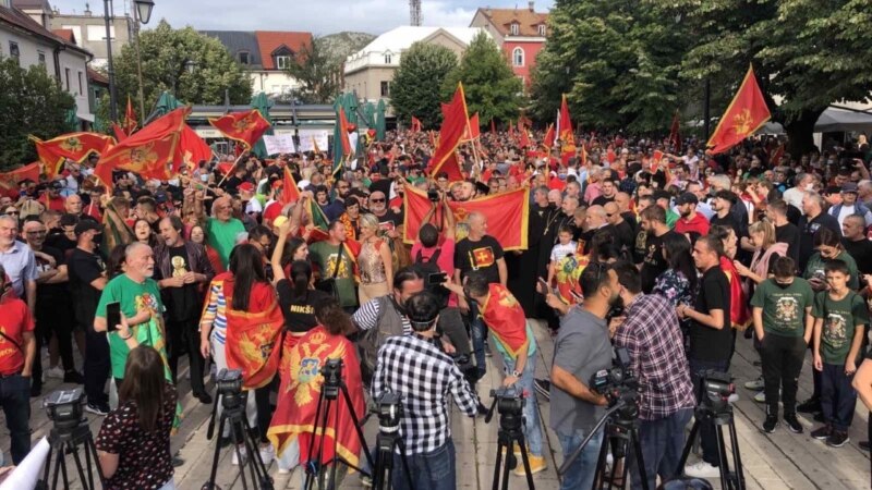 Protest zbog upotrebe policijske sile na Cetinju 