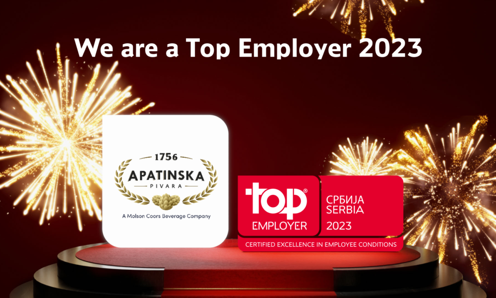 Apatinska pivara dobila sertifikat Top Employer 2023