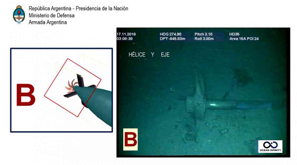 Argentinska mornarica objavila fotografije potonule podmornice „San Huan“